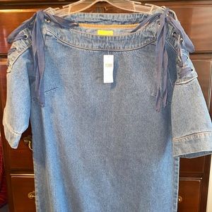 New with tag Anthropologie denim dress